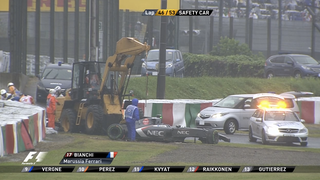 First Video Of Jules Bianchi Crash Shows How Violent The Impact Was